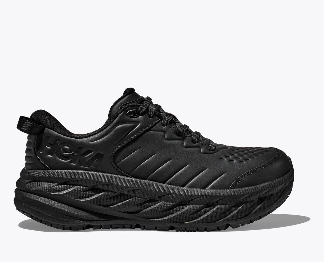 靴/バッグ HOKA BONDI SR 25cm Women's Bondi SR Cushioned Leather Slip Resistant Shoe | HOKA®