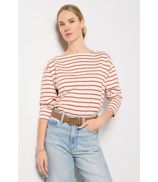 Women's Sport Jersey Boatneck Shirt