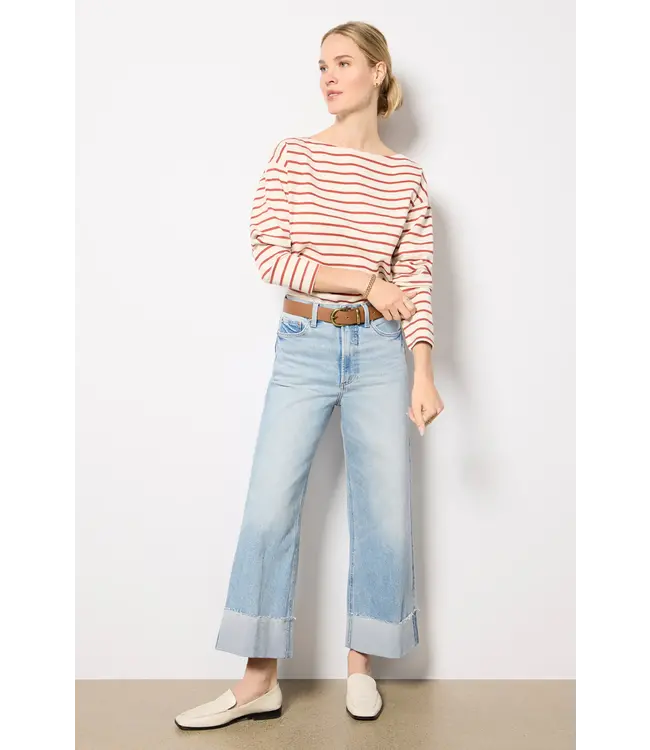 Women's Sport Jersey Boatneck Shirt