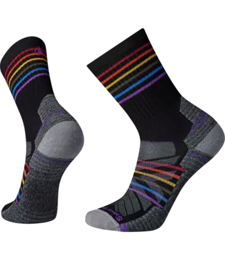 SMARTWOOL Hike Light Cushion Pride Pattern Crew Socks