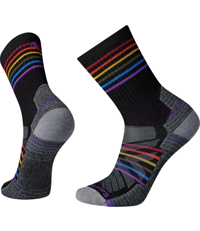 Hike Light Cushion Pride Pattern Crew Socks