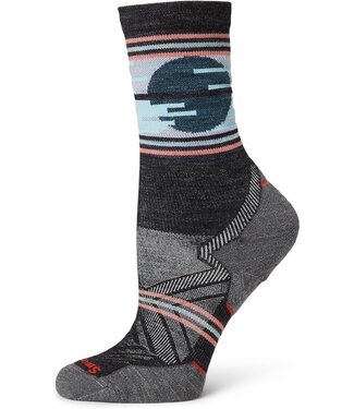 SMARTWOOL Women's Trail Run Targeted Cushion Sunset Trail Crew Socks