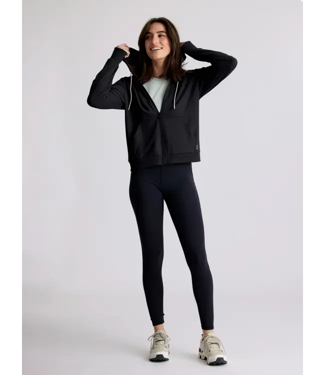 Women's Bamboo Lightweight Fleece Zip Hoodie