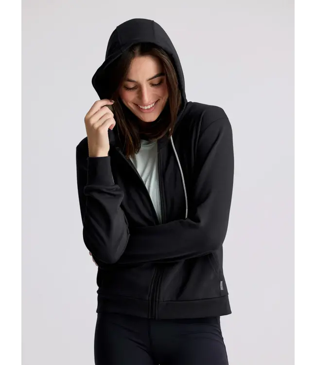 Women's Bamboo Lightweight Fleece Zip Hoodie