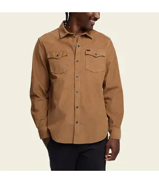 HOWLER BROTHERS Men's Banning Corduroy Snapshirt