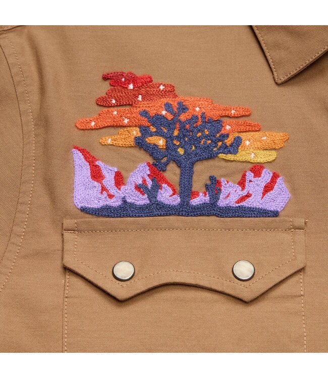 Men's Crosscut Deluxe Snapshirt