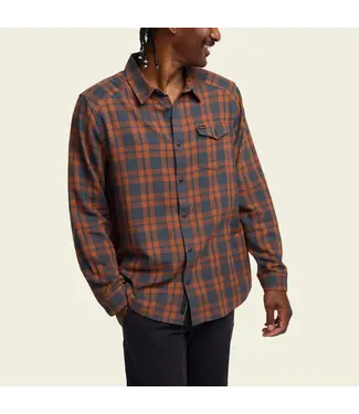 HOWLER BROTHERS Men's La Grange Lightweight Flannel