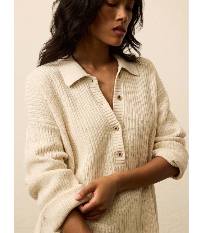 Women's Miramar Linen Relaxed Polo