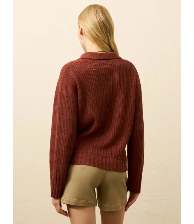 Women's Miramar Linen Relaxed Polo