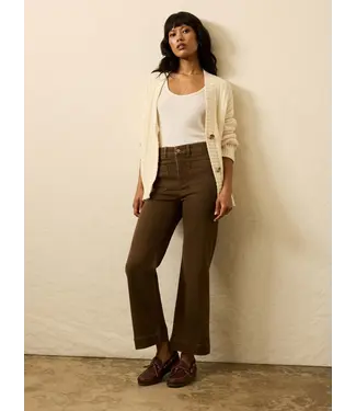 FAHERTY Women's Stretch Terry Patch Pocket Ankle Pant