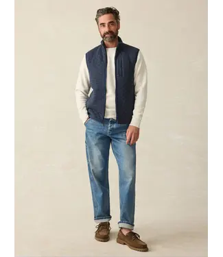 FAHERTY Men's Epic Quilted Fleece Vest