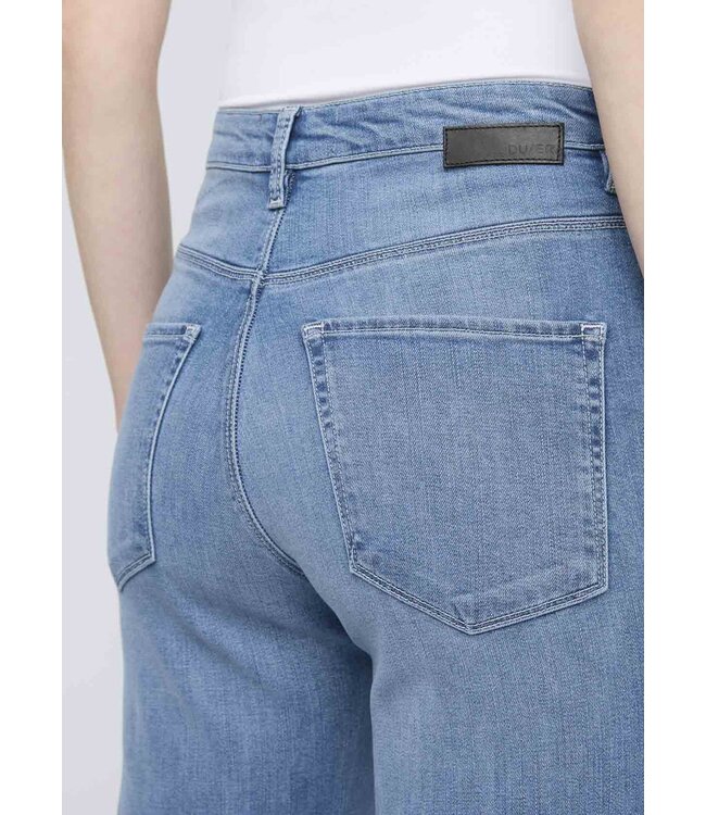 Women's No Sweat Denim High Rise Wide Leg