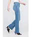 Women's No Sweat Denim High Rise Wide Leg