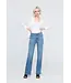 Women's No Sweat Denim High Rise Wide Leg