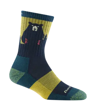 DARN TOUGH VERMONT Bear Town Micro Crew Lightweight Hiking Sock - Women's Fit