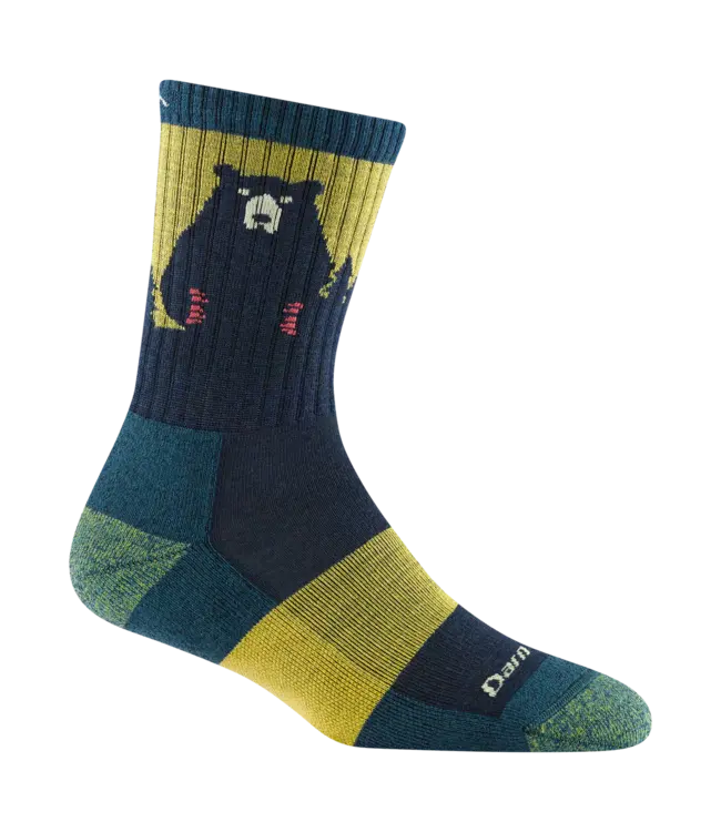 Bear Town Micro Crew Lightweight Hiking Sock - Women's Fit