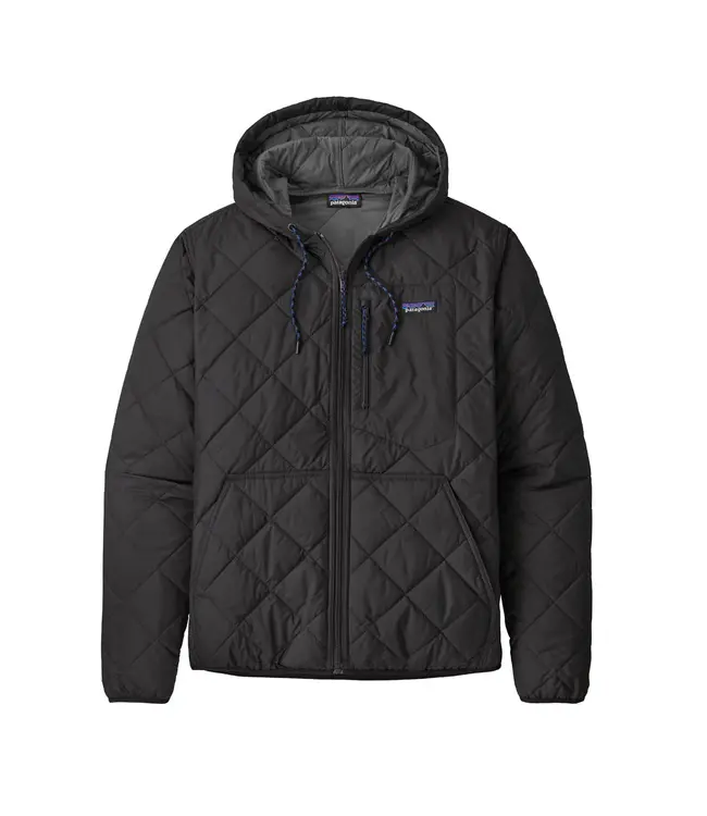 Men's Diamond Quilted Bomber Hoody