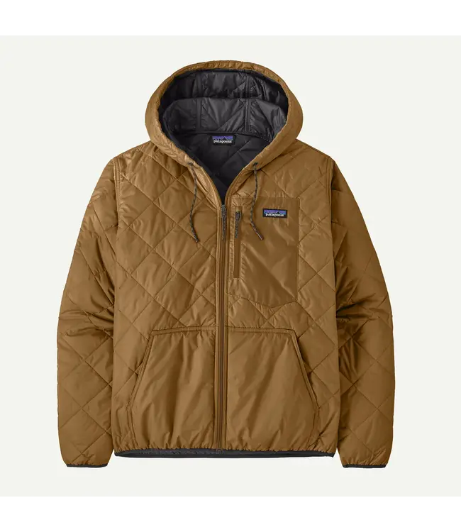 Men's Diamond Quilted Bomber Hoody