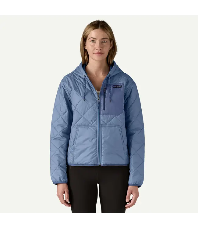 Women's Diamond Quilted Bomber Hoody