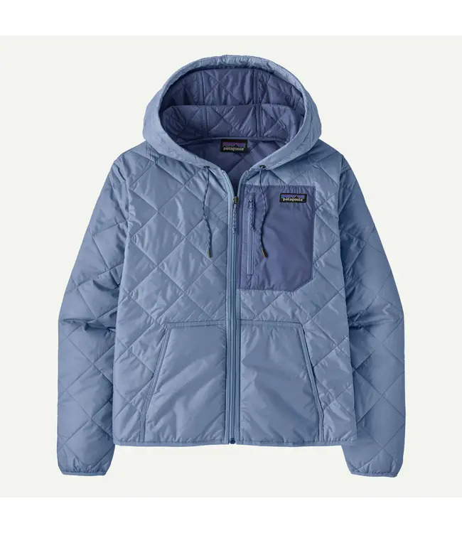 Women's Diamond Quilted Bomber Hoody