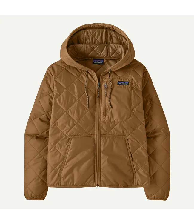 Women's Diamond Quilted Bomber Hoody