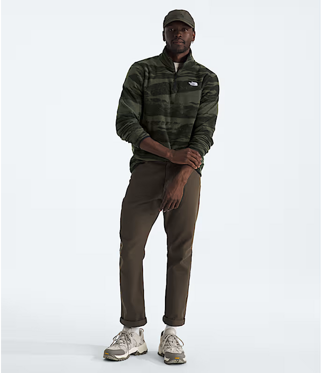 Men's Printed Glacier Fleece 1/4 Zip