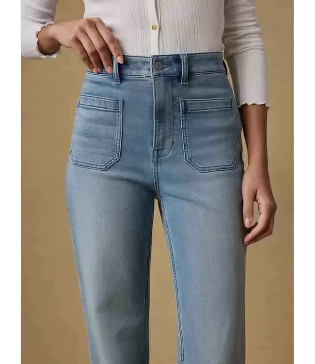 Women's Stretch Terry Patch Pocket Pant