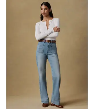 FAHERTY Women's Stretch Terry Patch Pocket Pant