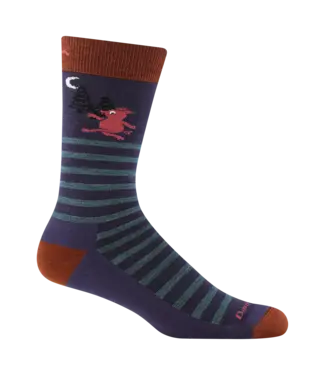 DARN TOUGH VERMONT Men's Wild Life Crew Lightweight With Cushion