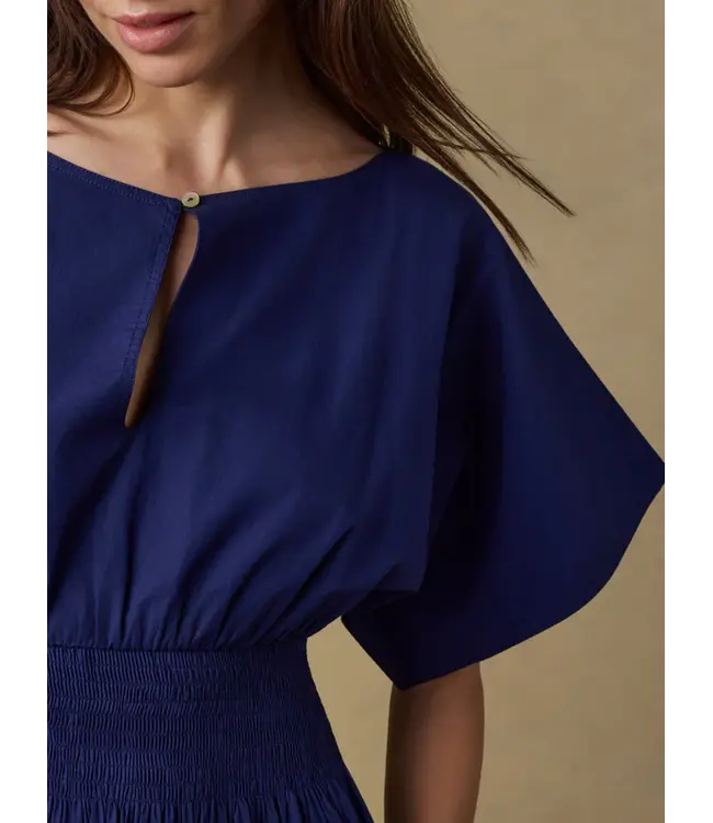 Women's Coastal Poplin Elia Smocked Dress