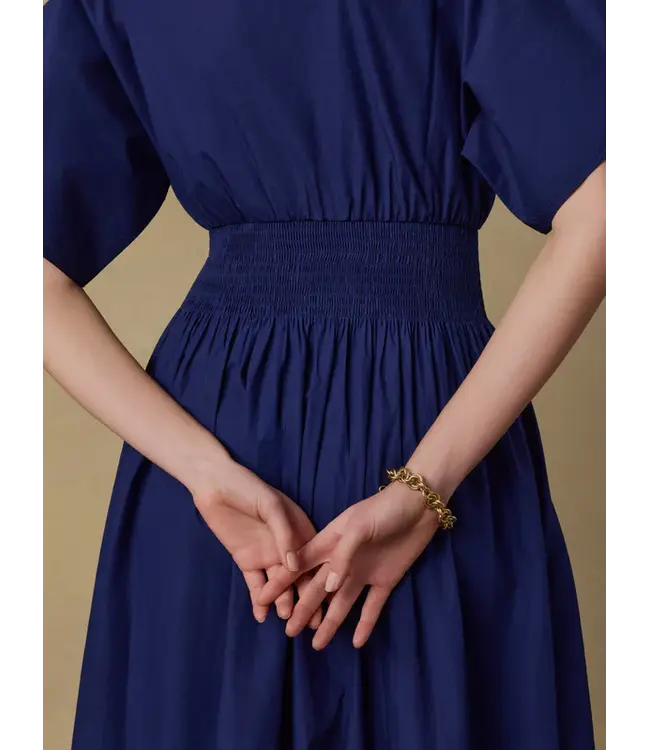 Women's Coastal Poplin Elia Smocked Dress