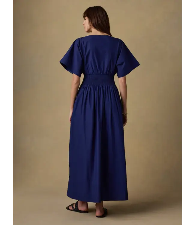 Women's Coastal Poplin Elia Smocked Dress