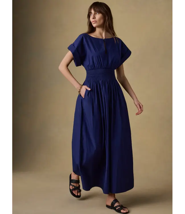 Women's Coastal Poplin Elia Smocked Dress