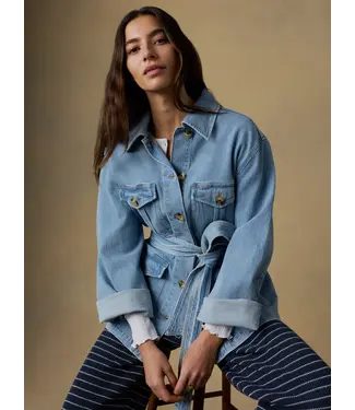 FAHERTY Women's Solstice Denim Safari Jacket