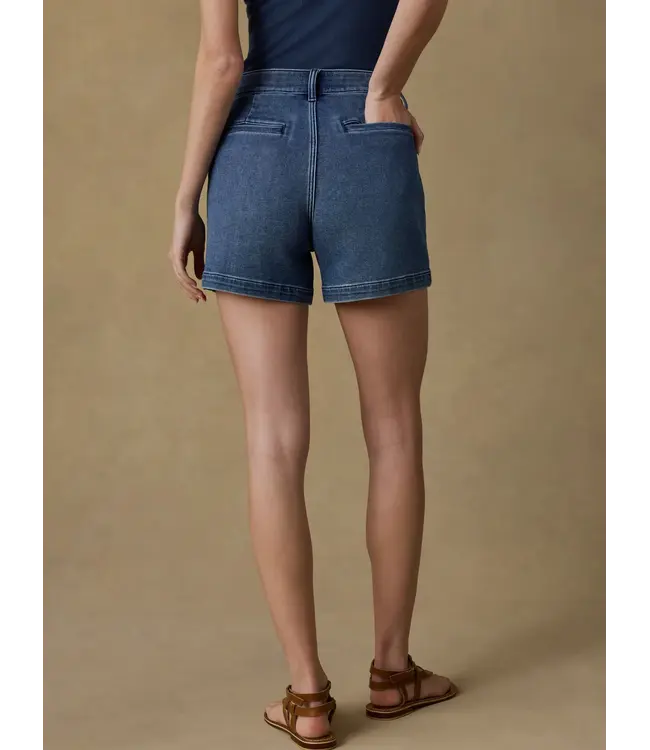 Women's Stretch Terry Patch Pocket Short