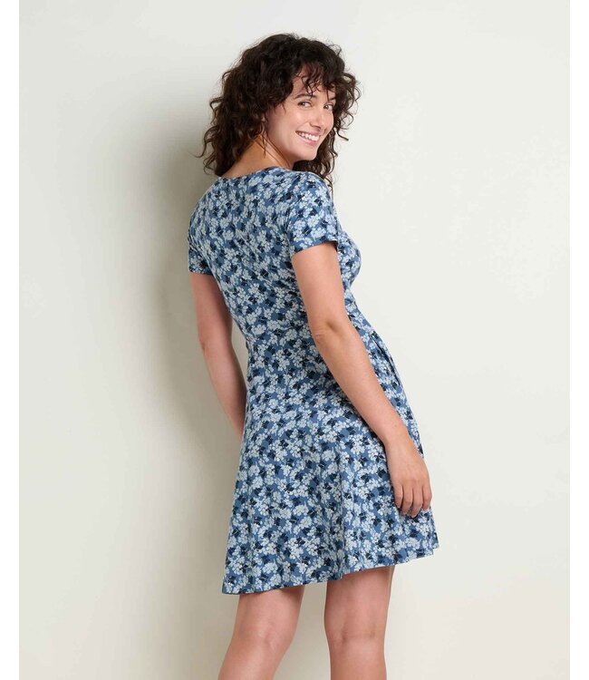Women's Freesia Wrap Short Sleeve Dress