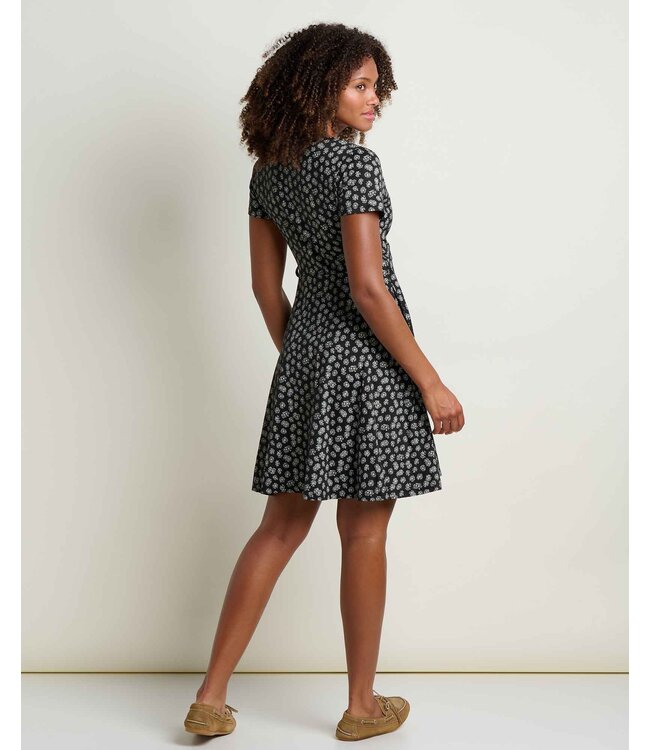 Women's Freesia Wrap Short Sleeve Dress