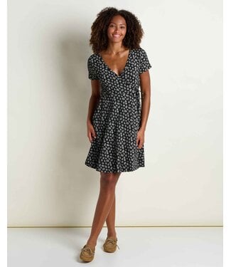 Women's Freesia Wrap Short Sleeve Dress