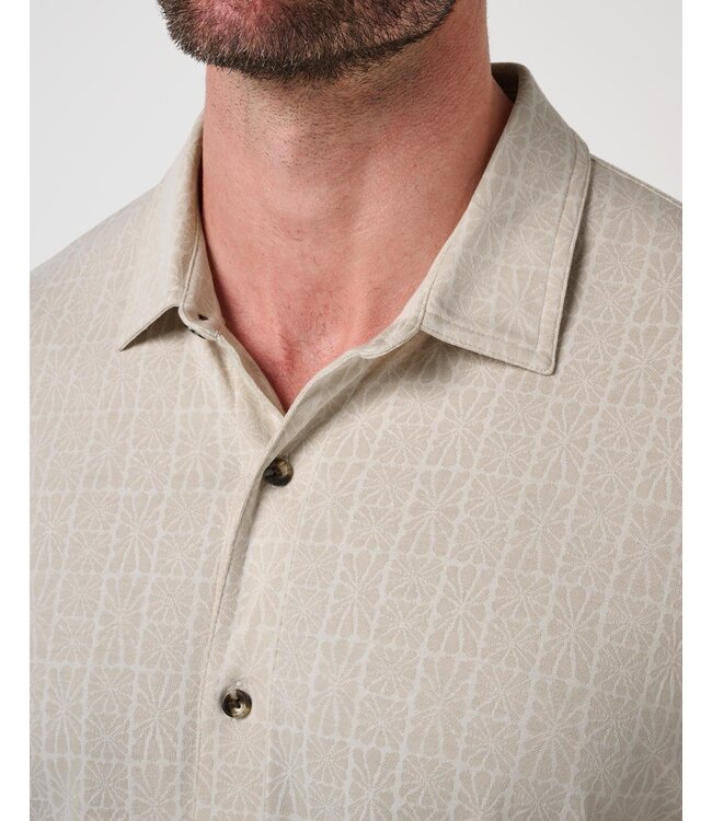 Men's Cabana Jacquard Button Up