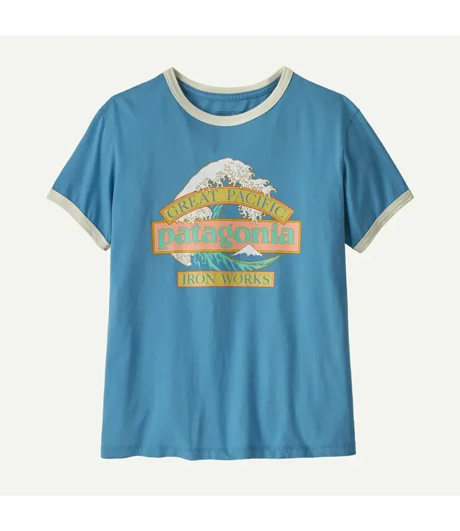 Women's Great Waves Ringer Tee