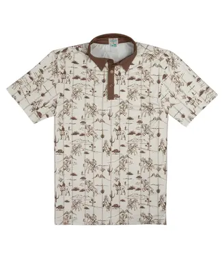 Sendero Provisions Co. Men's High Noon Performance Polo
