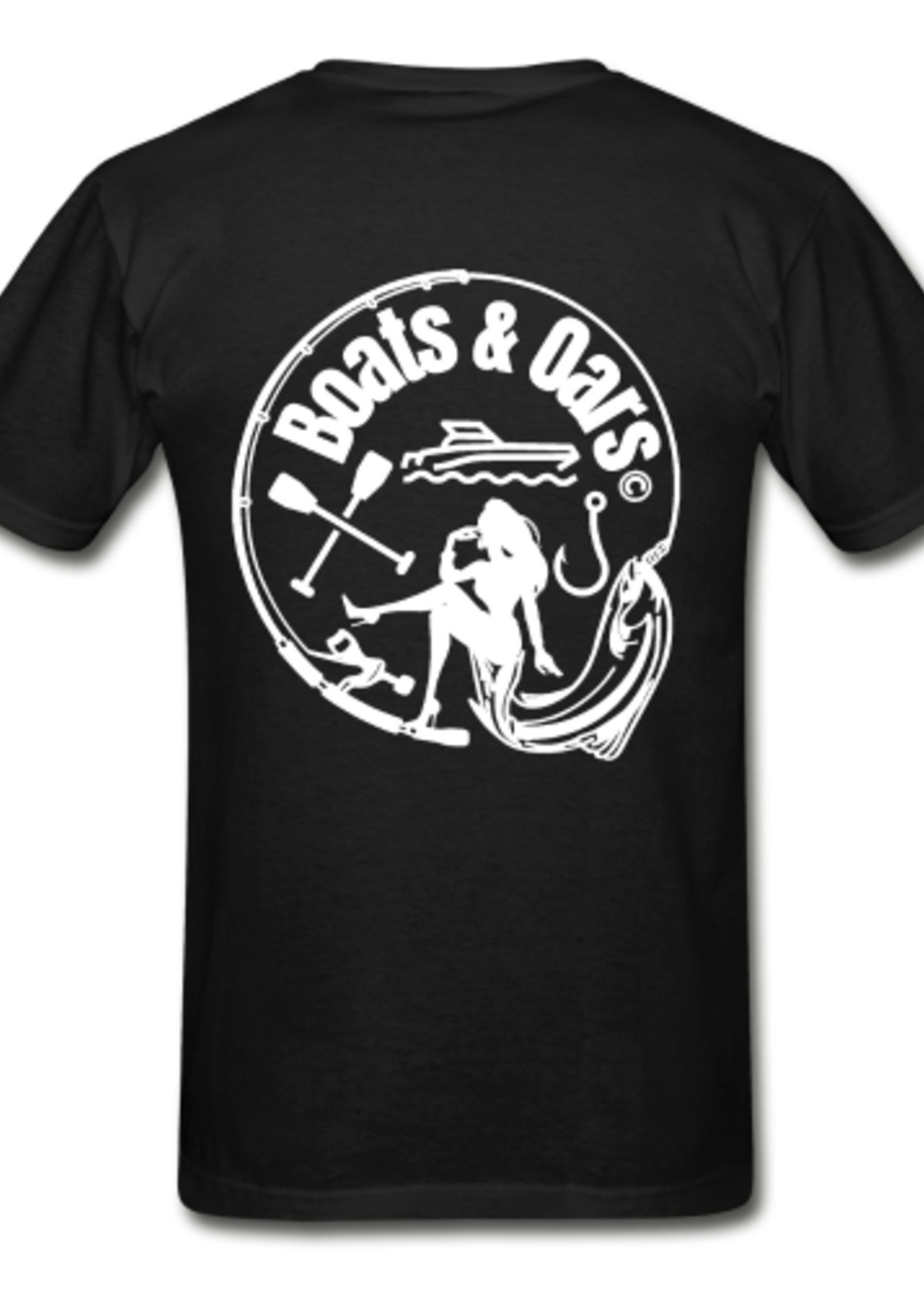 Gildan Boats & Oars Logo T-Shirts