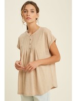 Wishlist Henley Button Up