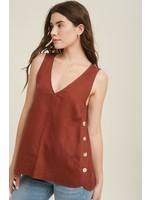 Wishlist Viscose Linen Tank