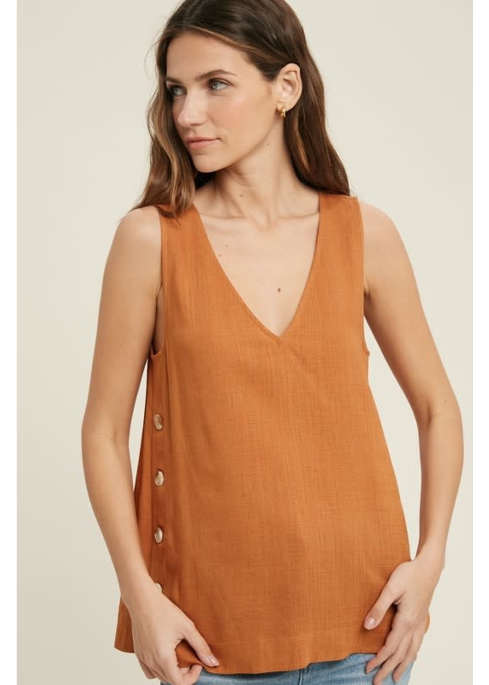Wishlist Viscose Linen Tank