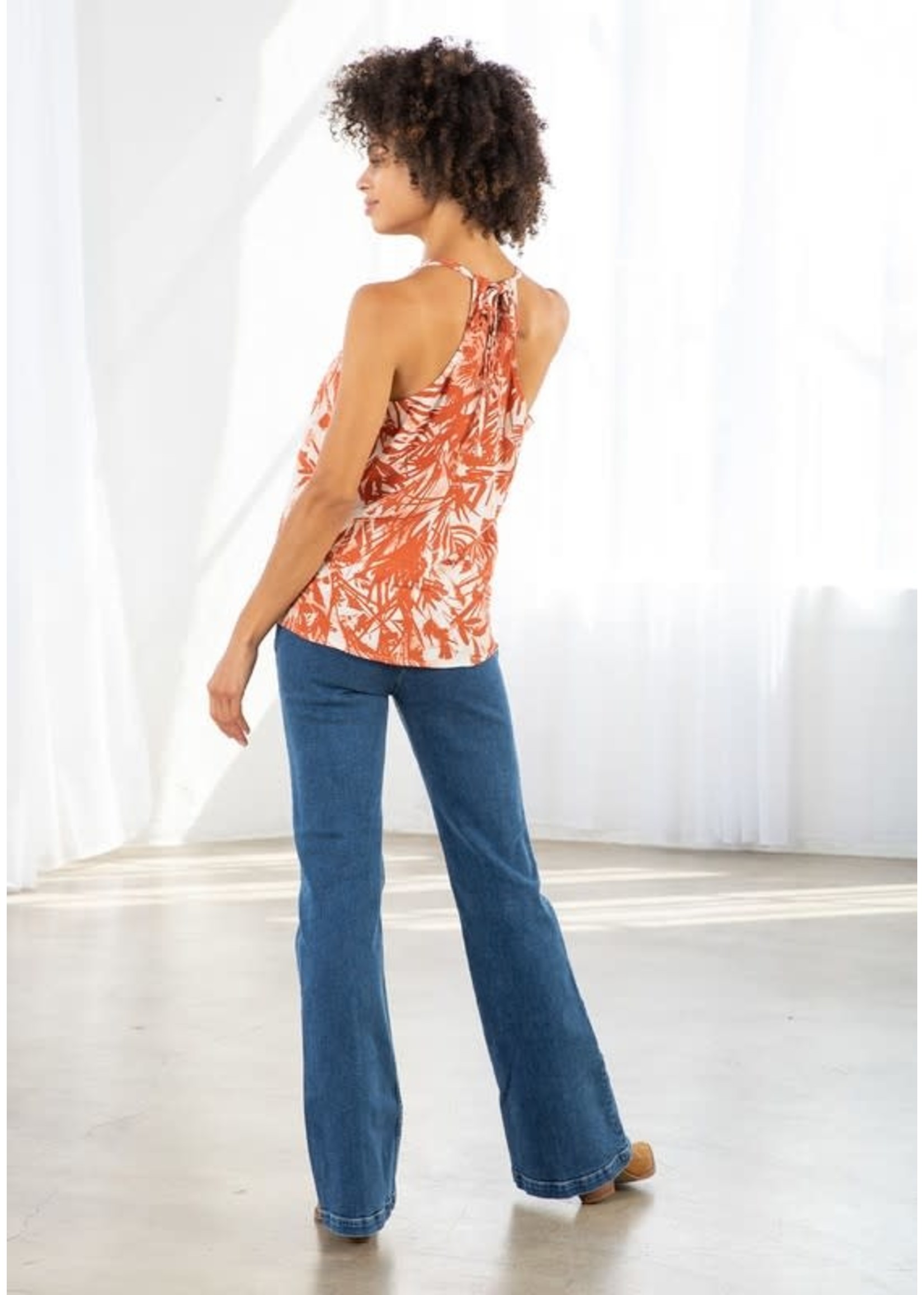 Lovestitch Tropical Print Racerback