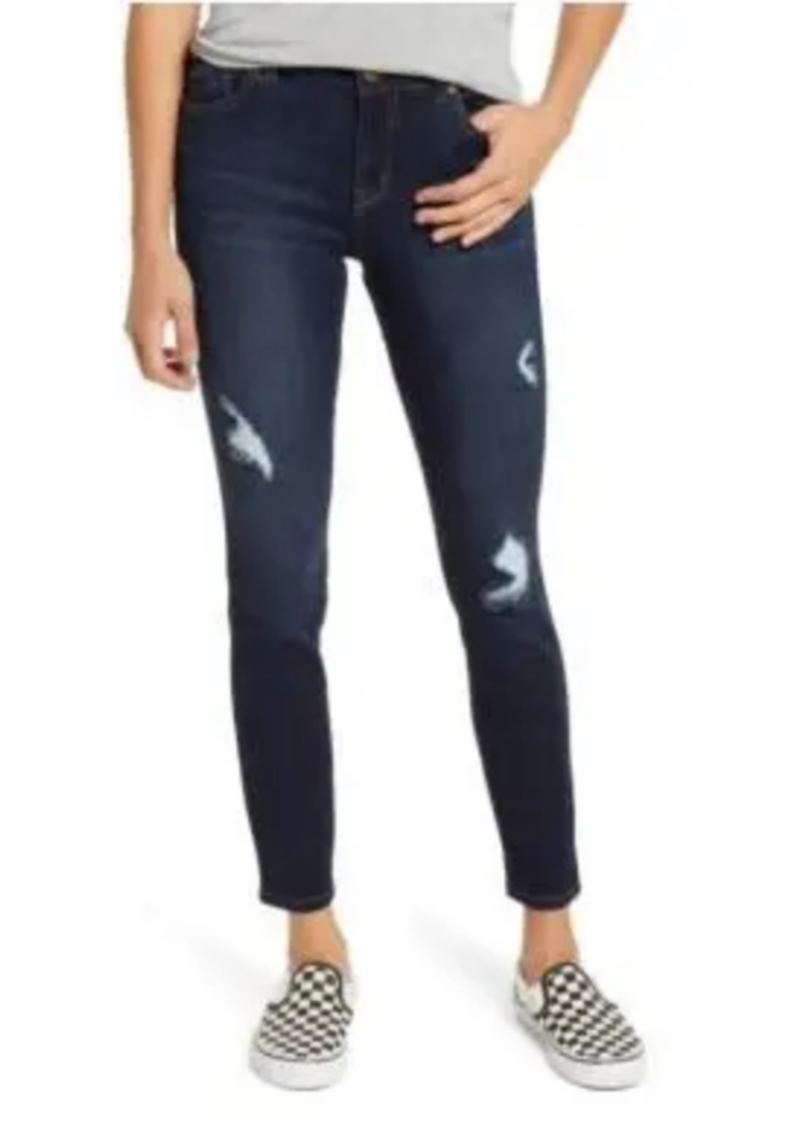 1822 Demin Mid-Rise Tencel Ankle Skinny in Archie