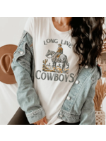 MidWest Tees Long Live Cowboys