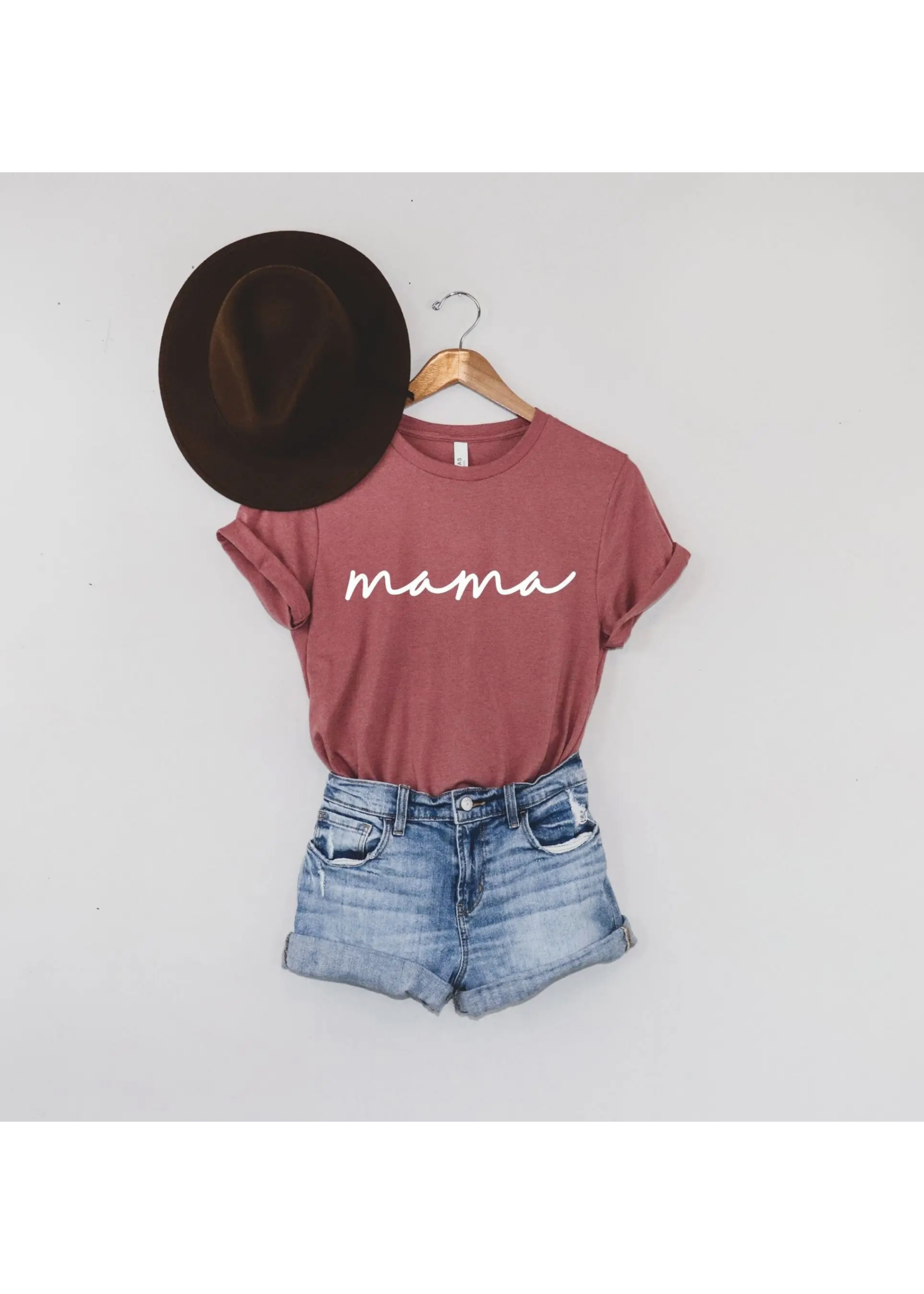 208 Tees Mama Cursive