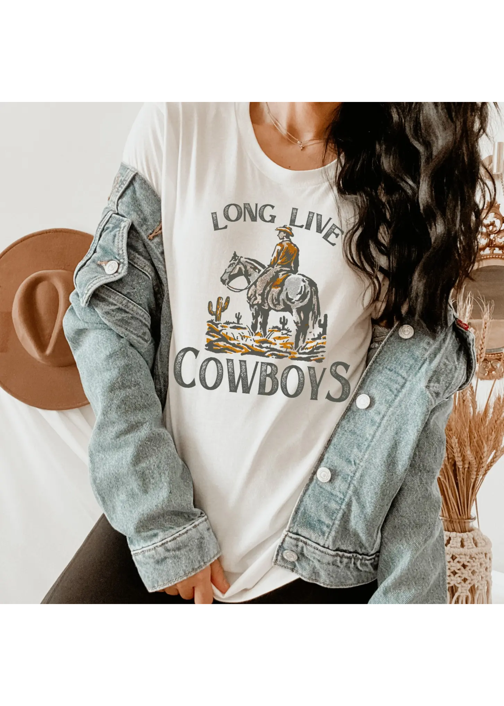 MidWest Tees Long Live Cowboys